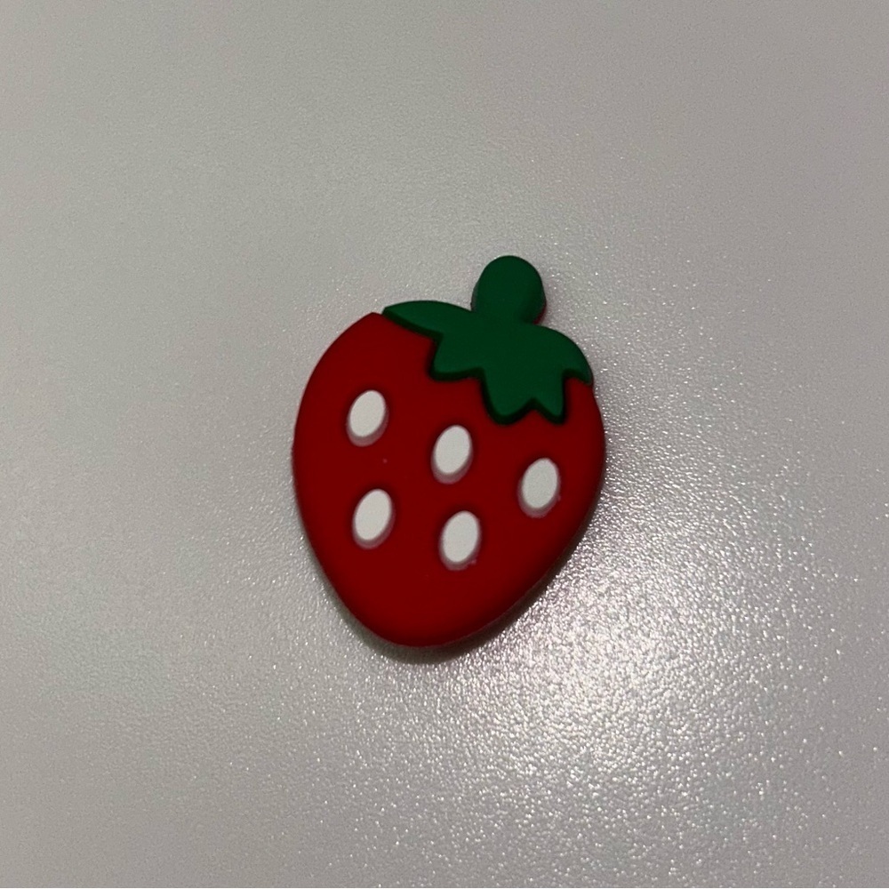 Strawberry Croc Charm